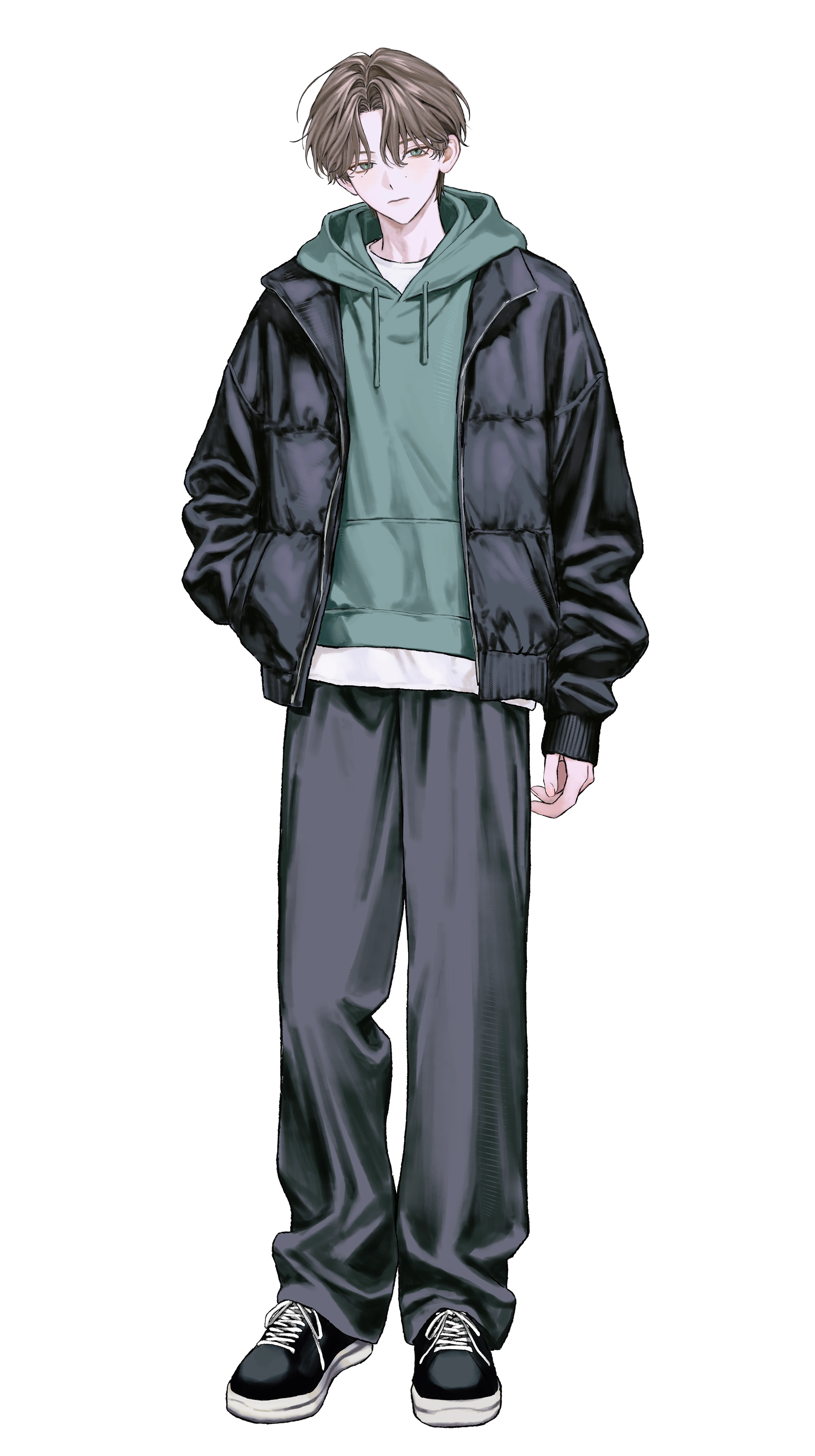葦原 杜織の基本立ち絵